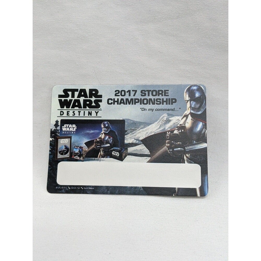 Star Wars Destiny Art Mission Cards Promo Card
